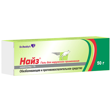 Купить Найз 1 % 50 г гель для наружного применения