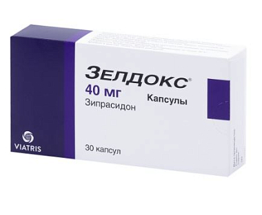 Купить Зелдокс 40 мг 30 шт капсулы