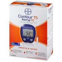 Купить: Contour TS глюкометр для определения уровня глюкозы в крови
