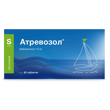 Купить Атревозол 10 мг 60 шт таблетки