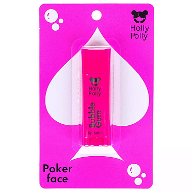 Купить Holly Polly Poker Face Bubble Gum 4,8 г бальзам для губ