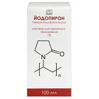 Купить: Йодопирон 1 % 100 мл раствор для наружного применения флакон полимерный