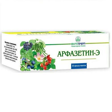 Купить Сбор Арфазетин 2,5 г 20 шт фильтр-пакеты