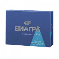 Купить: Виагра 50 мг 4 шт таблетки диспергируемые в полости рта