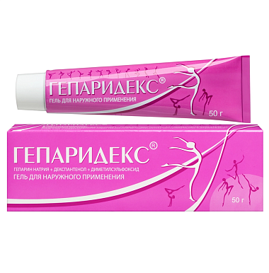 Купить Гепаридекс 50 мл гель для наружного применения