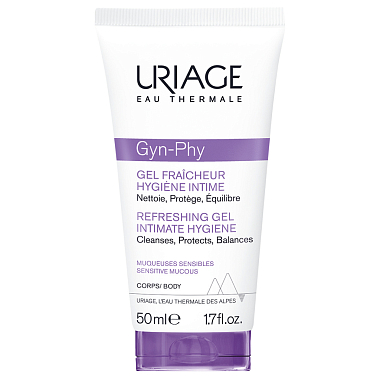 Купить Uriage Gyn-Phy 50 мл гель освежающий для интимной гигиены