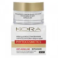 Купить: Kora 50 мл крем для лица и шеи для восстанавления упругости кожи с эффектом ботокса