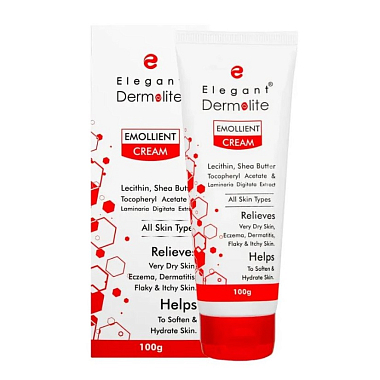 Купить Dermolite Эмолент 100 мл крем увлажняющий с аллантоином и маслом ши