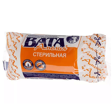 Купить Вата хирургическая 50 г стерильная