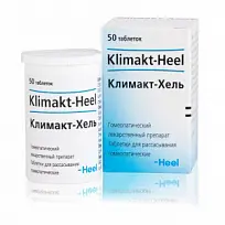 Купить: Климакт-хель 50 шт таблетки для рассасывания гомеопатические