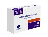 Купить: Атомоксетин-Канон 60 мг 14 шт капсулы