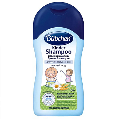 Купить Bubchen 400 мл шампунь детский нежный уход 0+