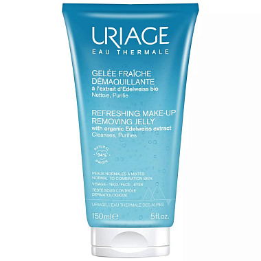 Купить Uriage 150 мл желе для снятия макияжа освежающее очищающее