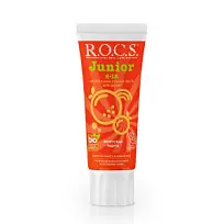 Купить: Rocs Junior 74 г паста зубная фруктовая радуга