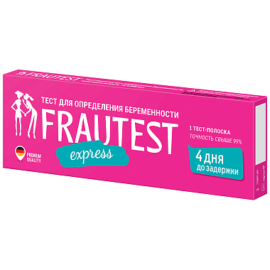 Купить Frautest Express 1 шт тест для определения беременности