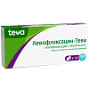 Купить Левофлоксацин-Тева 500 мг 14 шт таблетки покрытые пленочной оболочкой