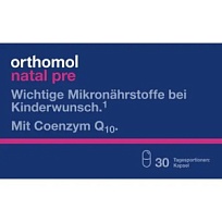 Купить: Orthomol Natal Pre 30 шт капсулы