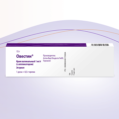 Купить Овестин 15 г крем вагинальный