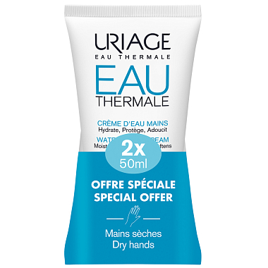 Купить Uriage Eau Thermale 50 мл 2 шт крем для рук увлажняющий