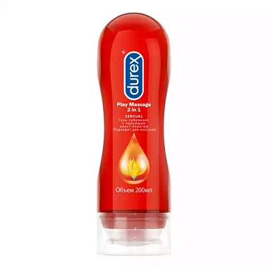 Купить Дюрекс Плэй Массаж 2в1 гель-смазка 200мл иланг-иланг