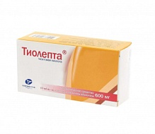 Купить: Тиолепта 600 мг 60 шт таблетки покрытые пленочной оболочкой