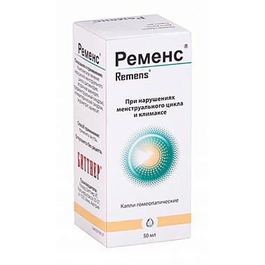 Купить Ременс 50 мл капли для приема внутрь гомеопатические