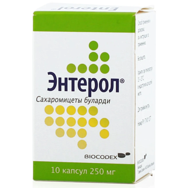 Купить Энтерол 250 мг 10 шт капсулы