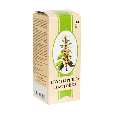 Купить Пустырник 25 мл настойка флакон