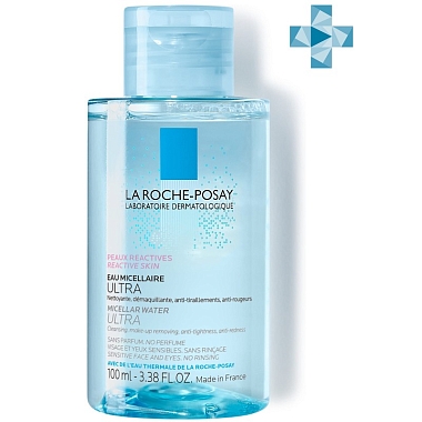 Купить La Roche-Posay Реактив мицеллярная вода 100мл для склонной к аллергии чувствительной кожи