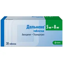 Купить: Дальнева 5 мг + 8 мг 30 шт таблетки
