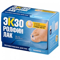 Купить: Экзоролфинлак 5% 2,5 мл лак для ногтей
