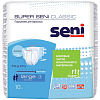 Купить Seni Super Classic подгузники 10 шт размер L 6 капель