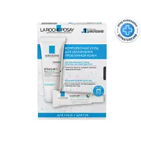 Купить: La Roche-Posay Effaclar H Iso-Biome набор 40 мл крем против несовершенств + 7,5 мл Cicaplast бальзам для губ