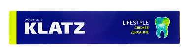 Купить Klatz Lifestyle 75 мл паста зубная свежее дыхание