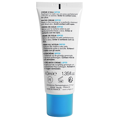 Купить Uriage Eau Thermale SPF 20 40 мл крем для лица увлажняющий обогащенный