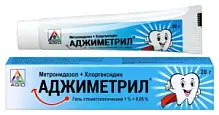 Купить: Аджиметрил 20 г гель стоматологический