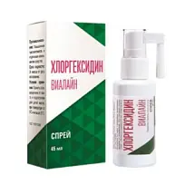 Купить: Хлоргексидин Виалайн 45 мл спрей для горла