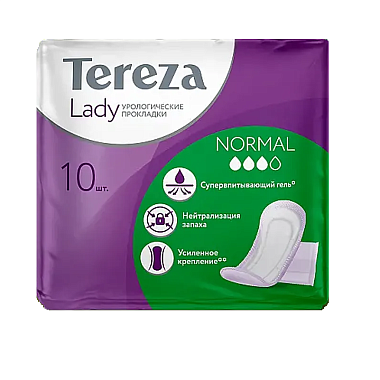 Купить Tereza Lady Normal 10 шт прокладки урологические