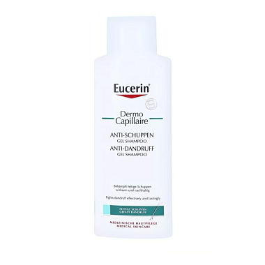 Купить Eucerin Dermo Capillaire шампунь-гель 250мл против перхоти