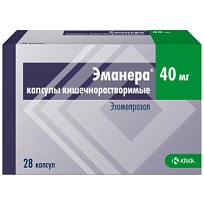 Купить: Эманера 40 мг 28 шт капсулы