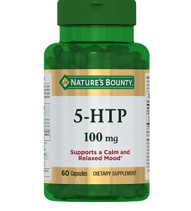 Купить Nature's Bounty 5-HTP (L-5-Гидрокситриптофан) 100 мг 60 шт капсулы