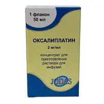 Купить: Оксалиплатин Джодас 2 мг/мл 50 мл концентрат для приготовления раствора для инфузий