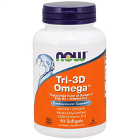 Купить: Now Foods 3D Омега 90 шт капсулы