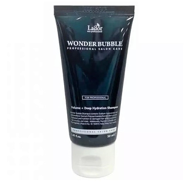 Купить Lador Wonder Bubble 50 мл шампунь увлажняющий для сухих и поврежденных волос