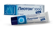 Купить: Лиотон 1000 50 г гель для наружного применения