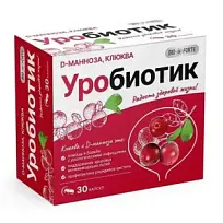 Купить: BioForte Уробиотик 500 мг 30 шт капсулы D-манноза с экстрактом клюквы