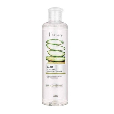Купить Larvore тонер 248мл увлажняющий тонер с экстрактом алоэ вера ALOE SOOTHING MOISTURE TONER