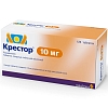 Купить Крестор 10 мг 126 шт таблетки покрытые пленочной оболочкой