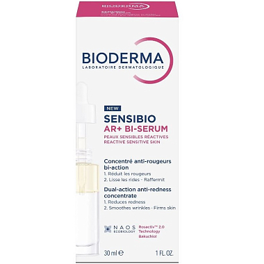 Купить Bioderma Sensibio AR+ 30 мл сыворотка успокаивающая против покраснений и морщин