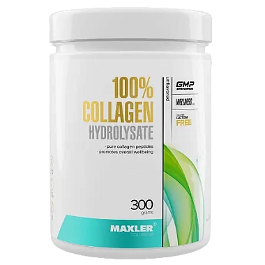 Купить Maxler Гидролизованный коллаген 300 г порошок нейтральный вкус